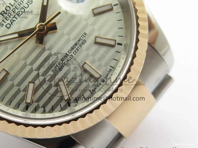 0401 DateJust 36 SS RG 126231 BP Maker 1:1 Best Edition Silver Dial on Oyster Bracelet EasyMatch 2511